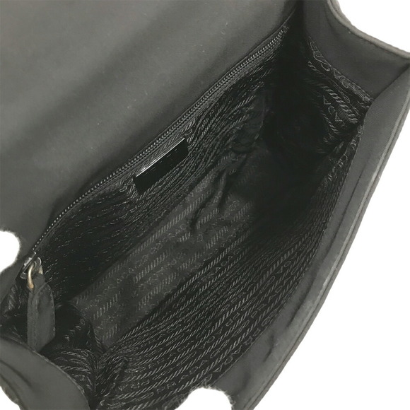 Prada handbag top handle black Tessuto nylon - Picture 16 of 16